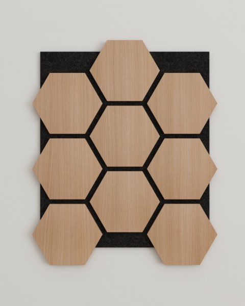 Sonido Hexagon Desingpaneele - New Light Oak SOO1HGS